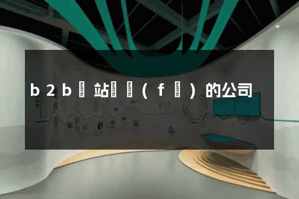b2b網站開發(fā)的公司