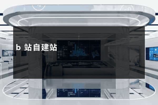 b站自建站