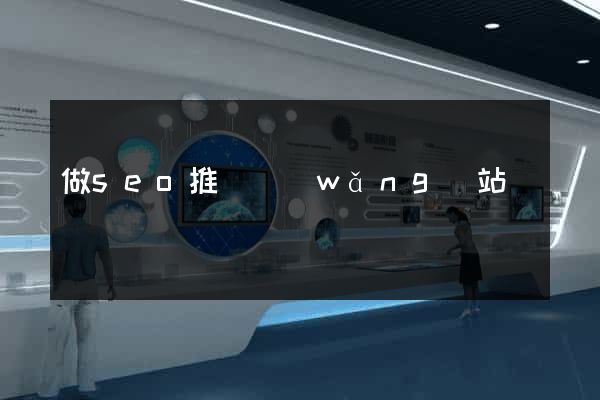 做seo推廣網(wǎng)站