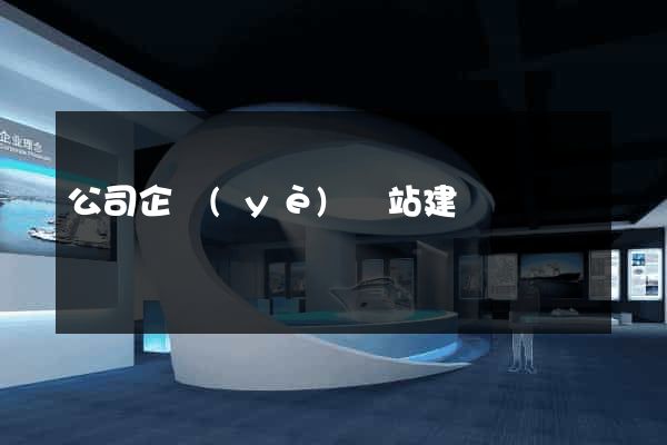 公司企業(yè)網站建設