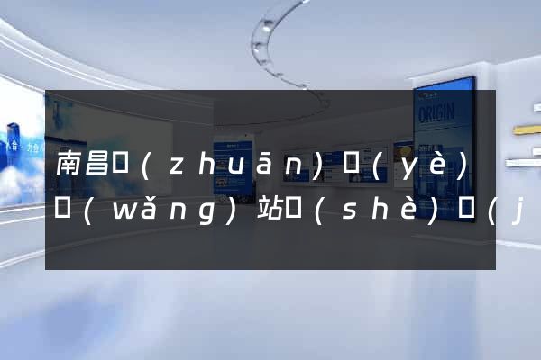 南昌專(zhuān)業(yè)網(wǎng)站設(shè)計(jì)