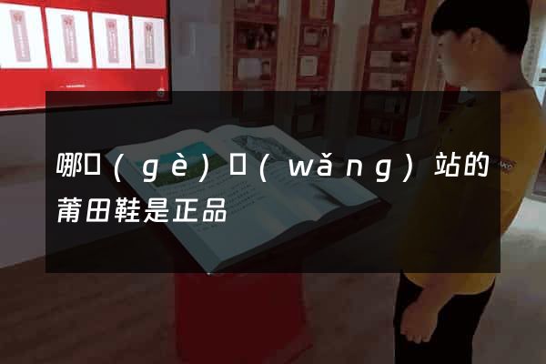 哪個(gè)網(wǎng)站的莆田鞋是正品