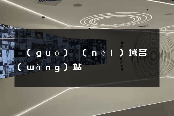 國(guó)內(nèi)域名網(wǎng)站