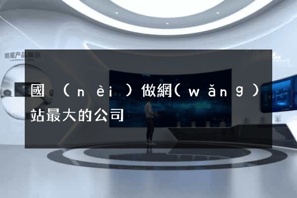 國內(nèi)做網(wǎng)站最大的公司