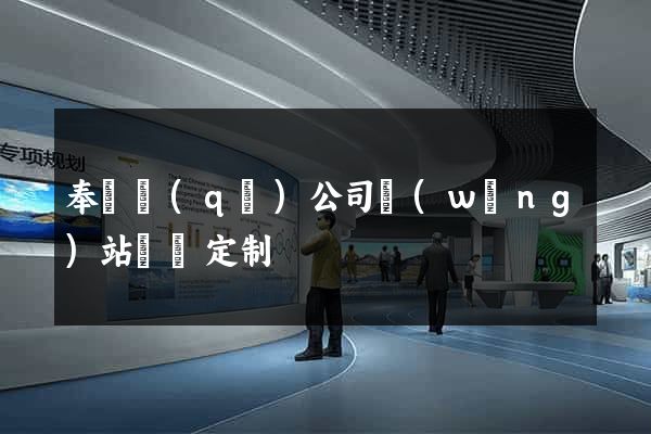 奉賢區(qū)公司網(wǎng)站設計定制