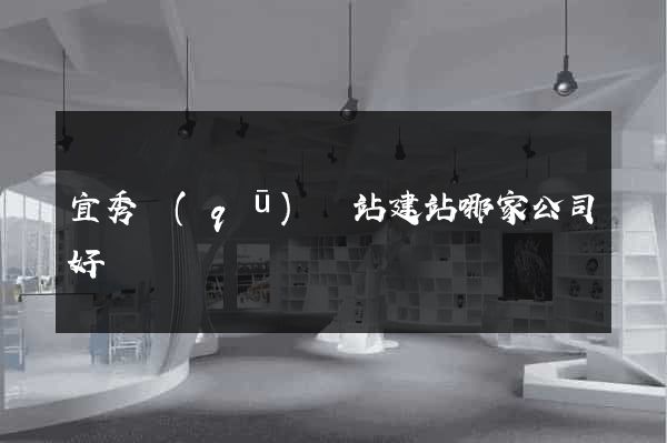 宜秀區(qū)網站建站哪家公司好