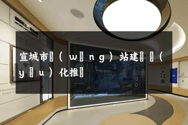 宣城市網(wǎng)站建設優(yōu)化推廣