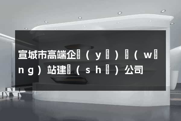 宣城市高端企業(yè)網(wǎng)站建設(shè)公司