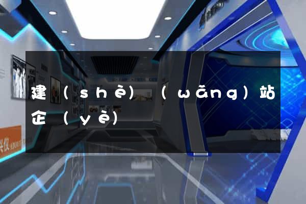 建設(shè)網(wǎng)站企業(yè)