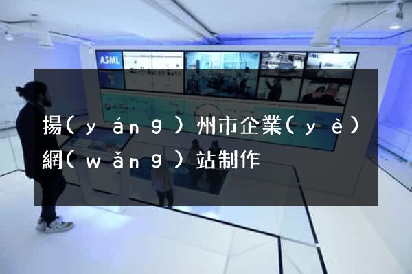 揚(yáng)州市企業(yè)網(wǎng)站制作