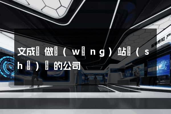 文成縣做網(wǎng)站設(shè)計的公司