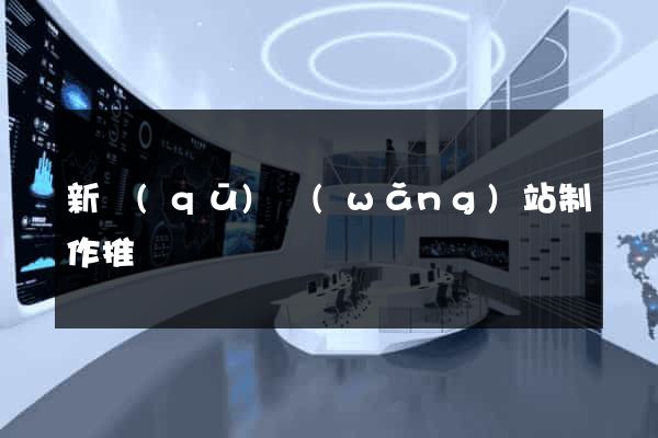 新區(qū)網(wǎng)站制作推廣