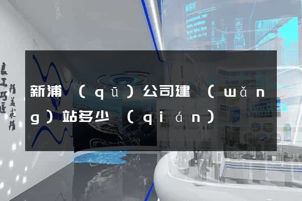 新浦區(qū)公司建網(wǎng)站多少錢(qián)