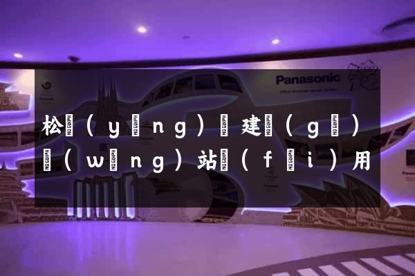 松陽(yáng)縣建個(gè)網(wǎng)站費(fèi)用