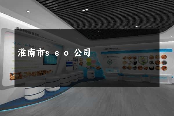 淮南市seo公司