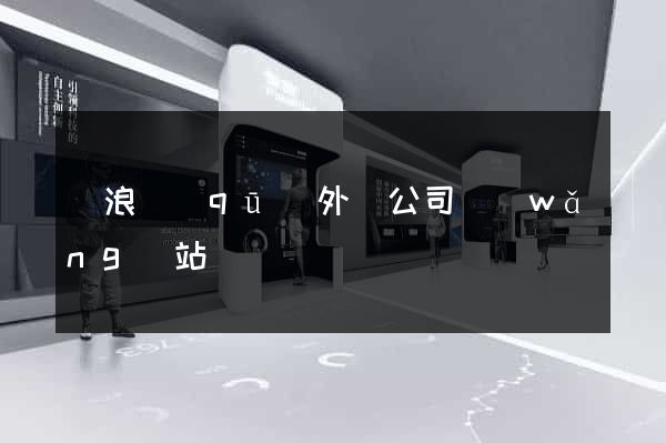 滄浪區(qū)外貿公司網(wǎng)站