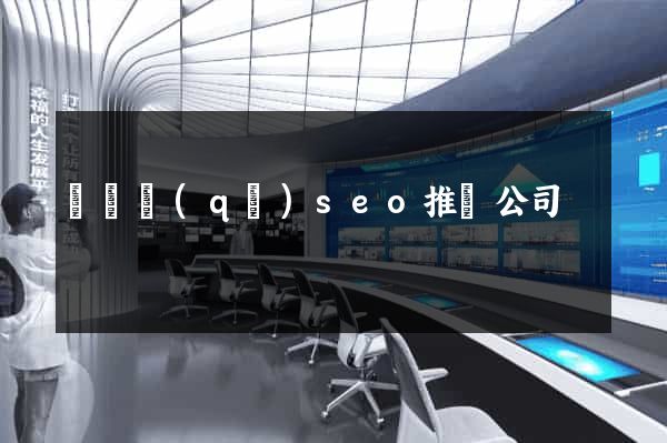 盧灣區(qū)seo推廣公司