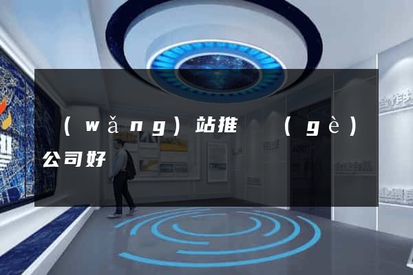 網(wǎng)站推廣個(gè)公司好