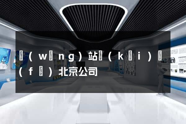 網(wǎng)站開(kāi)發(fā)北京公司