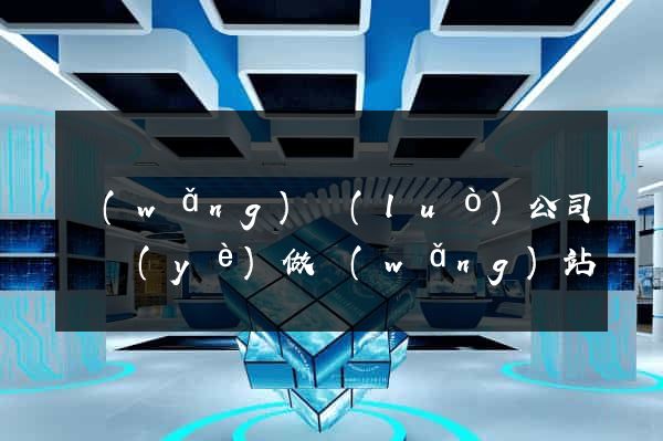 網(wǎng)絡(luò)公司專業(yè)做網(wǎng)站