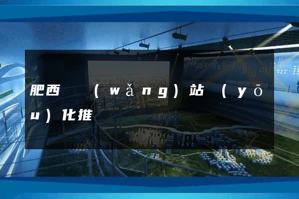 肥西縣網(wǎng)站優(yōu)化推廣