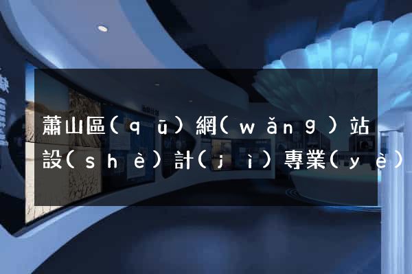 蕭山區(qū)網(wǎng)站設(shè)計(jì)專業(yè)的公司