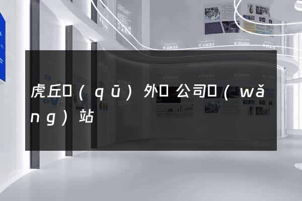 虎丘區(qū)外貿公司網(wǎng)站