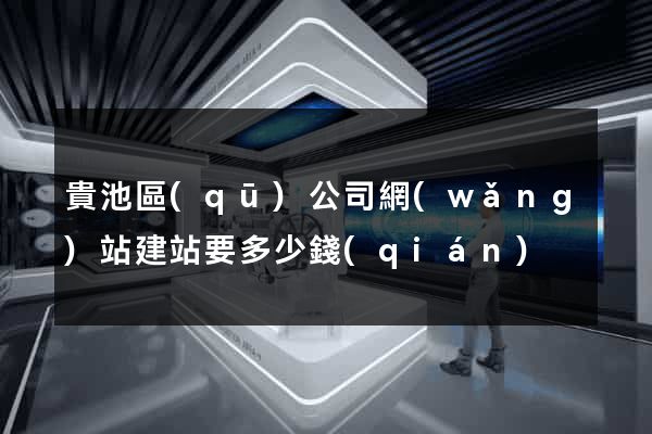 貴池區(qū)公司網(wǎng)站建站要多少錢(qián)