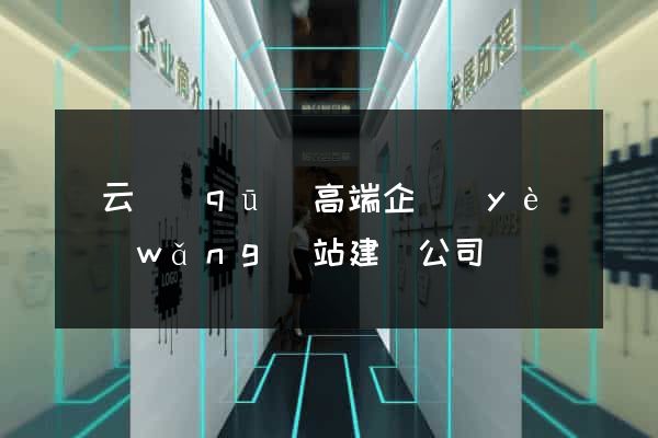 連云區(qū)高端企業(yè)網(wǎng)站建設公司