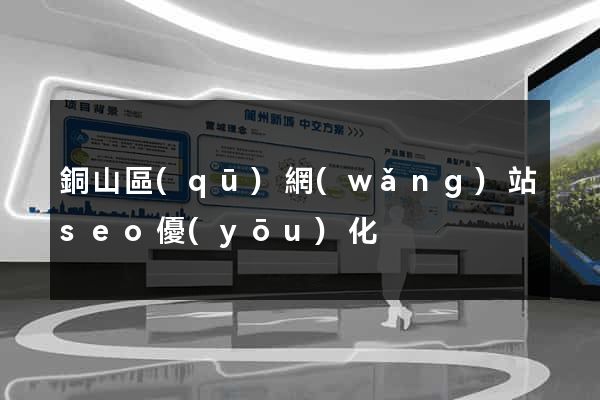 銅山區(qū)網(wǎng)站seo優(yōu)化