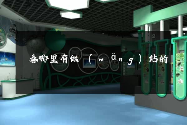 長春哪里有做網(wǎng)站的