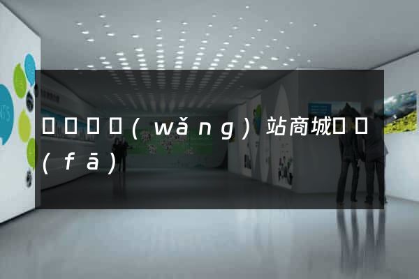 長豐縣網(wǎng)站商城開發(fā)