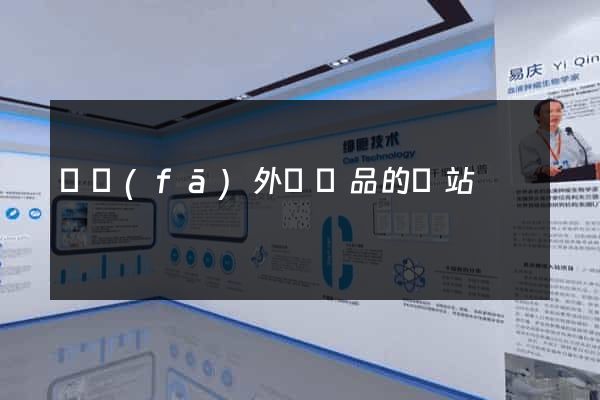 開發(fā)外貿產品的網站