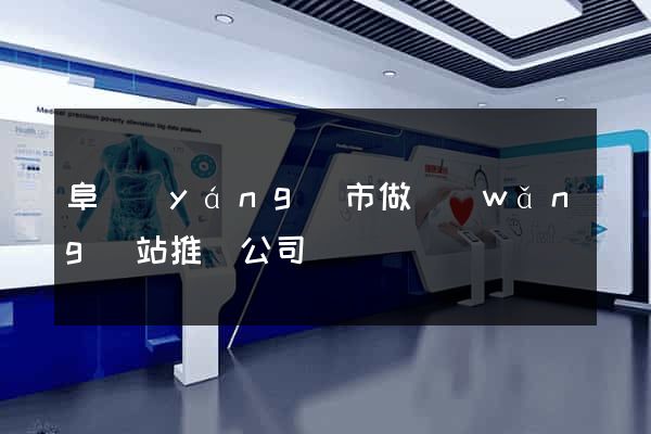 阜陽(yáng)市做網(wǎng)站推廣公司