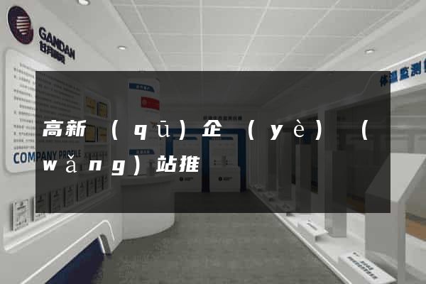 高新區(qū)企業(yè)網(wǎng)站推廣